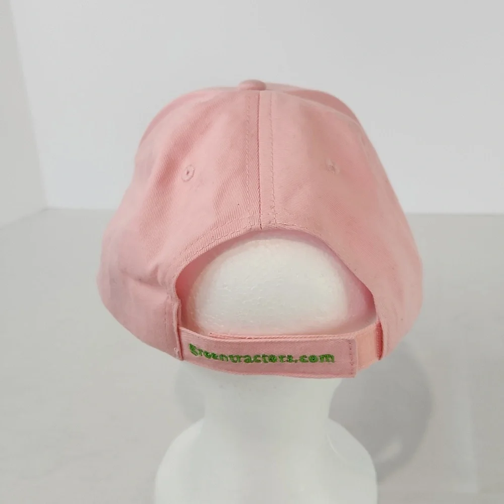 John Deere pink ball cap hat. Size OS